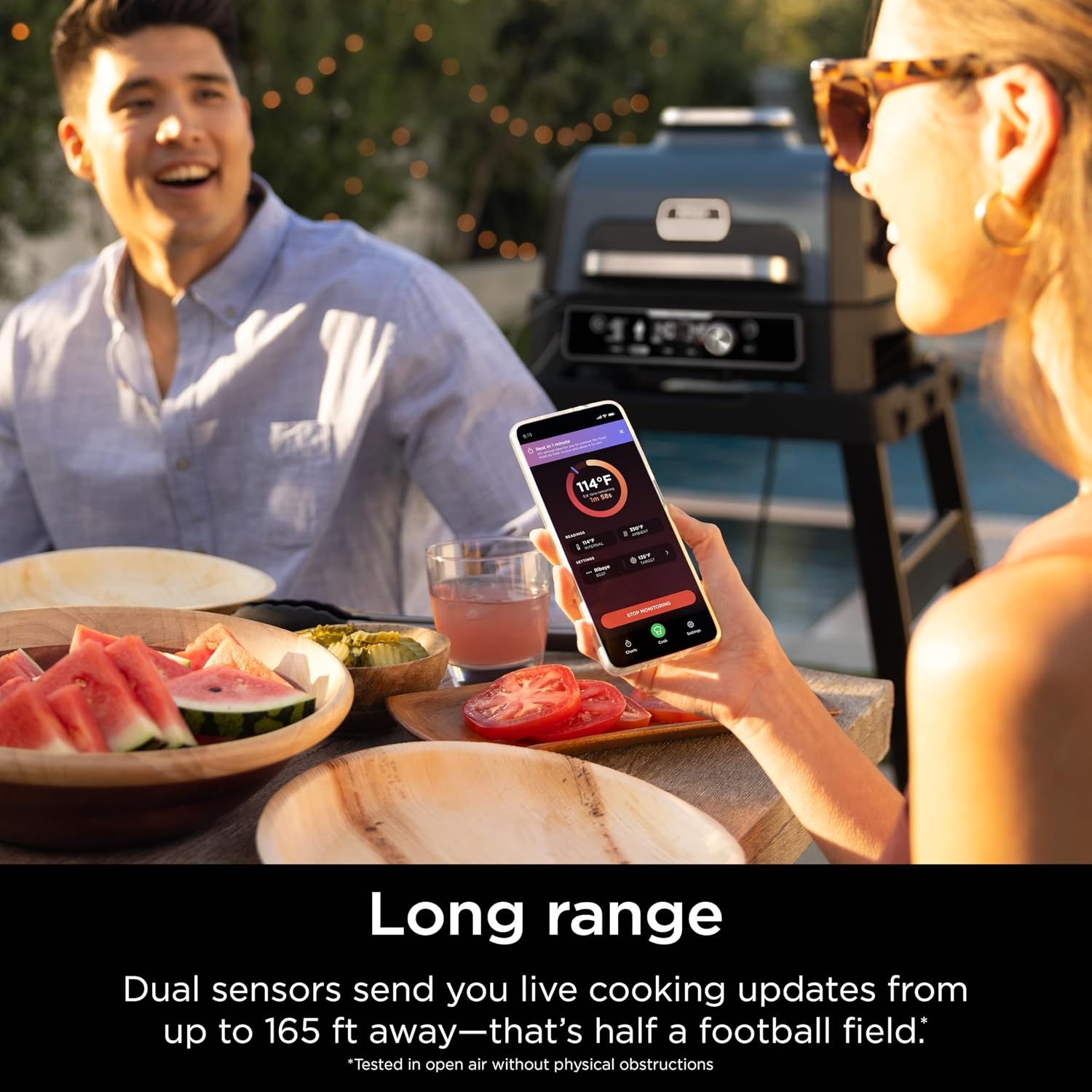 image:imageNinja ProChef Wireless Thermometer WP100ME Ninja ProChef Wireless Thermometer withstands 700F and pairs with the ProConnect App for guided noguesswork cooking