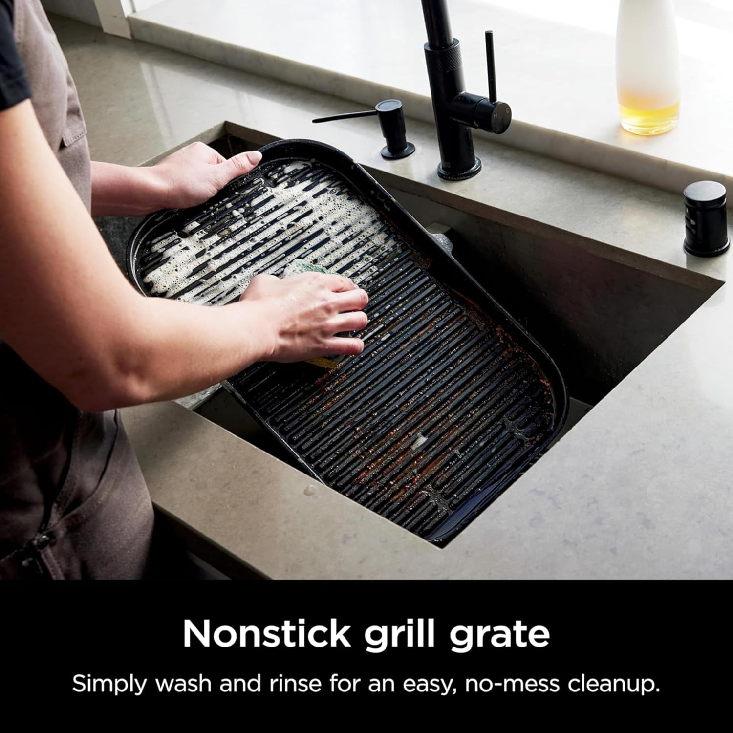 image:imageNinja Woodfire ProConnect Premium XL BBQ Grill 7in1 App Enabled Blue 180 sq in of cooking space with appconnected dual thermometers and real woodfired flavorGreen Gold