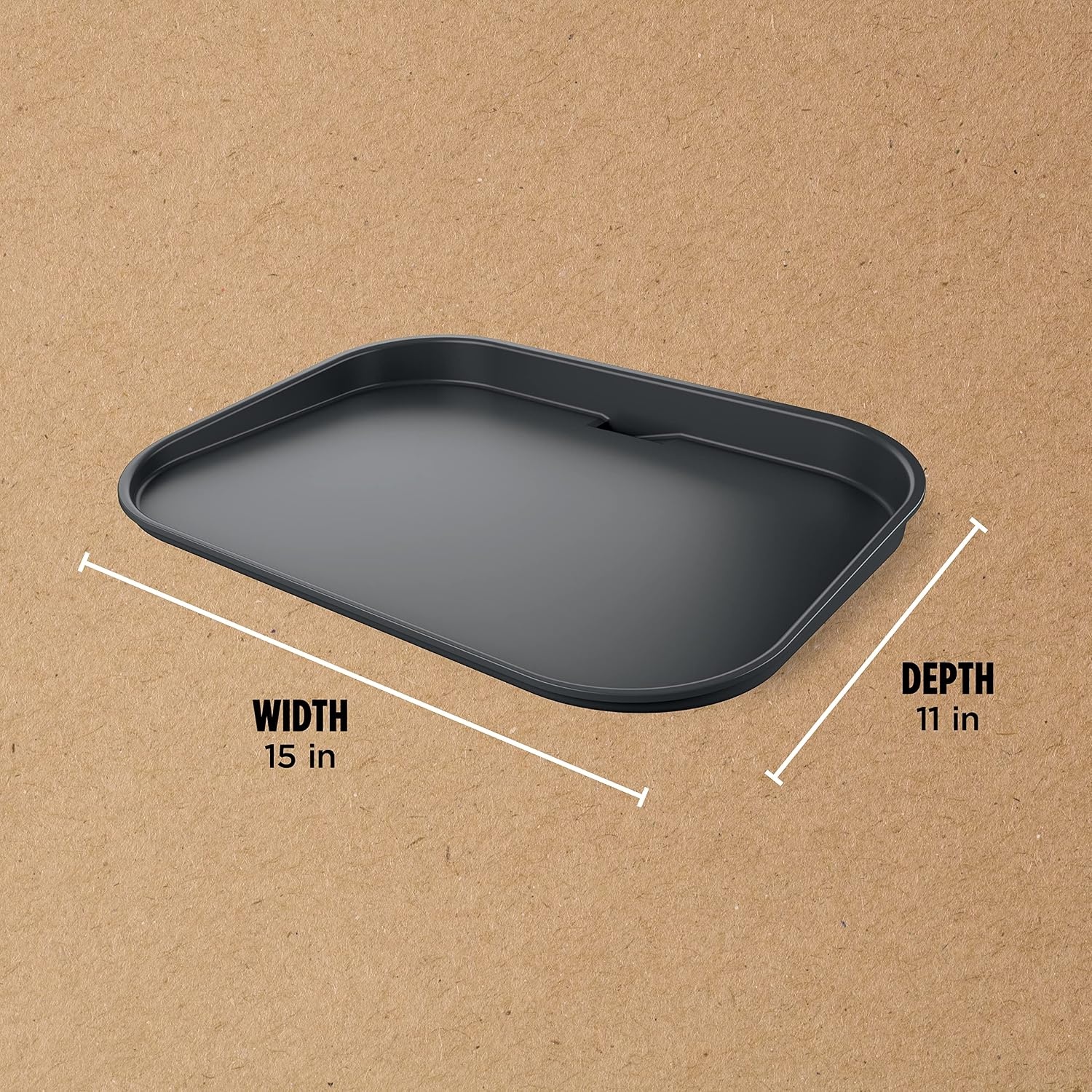 image:imageNinja XSKGRDPLT Woodfire Outdoor Flat Top Griddle Plate Compatible with Ninja Woodfire Grills OG700 series Ceramic Coating Insert BlackGrey Ninja Woodfire Griddle Plate clicks into your grill for even edgetoedge searing and easyclean nonstick cooking146 x 11 x 22