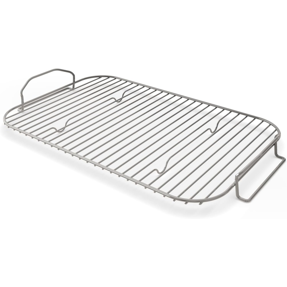 image:imageNinja Woodfire XL Roast amp Smoke Rack for OG800OG900 Steel Silver Ninja Woodfire XL Roast amp Smoke Rack lifts food for allaround charring and increased airflow fitting the OG800OG900 seriesRoast Smoke Rack