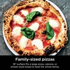 Ninja FlexFlame 16’’ Artisan Pizza Stone, Cordierite, 5-Minute Pizzas, 600F | Ninja FlexFlame 16″ Pizza Stone makes 5-minute pizzas, calzones & artisan breads at up to 600°F(Pizza Peel)