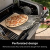 Ninja FlexFlame 16’’ Artisan Pizza Stone, Cordierite, 5-Minute Pizzas, 600F | Ninja FlexFlame 16″ Pizza Stone makes 5-minute pizzas, calzones & artisan breads at up to 600°F(Pizza Peel)