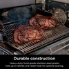 Ninja FlexFlame Expandable Roast & Smoke Rack for PG300, Steel, Holds 15lbs | Ninja FlexFlame Roast & Smoke Rack doubles indirect cooking capacity, fitting 3 rib racks or 15 lbs of food(Grill Grates – 2 pack)