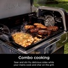 Ninja FlexFlame Full-Size Griddle with Grease Drain, XSKFULGRIDLE | Rust-Resistant, Carbon Steel, Delivers even, edge-to-edge heat and fits 12 smash burgers or 16 eggs.(16.9″ x 12.4″ x 2.1″)