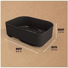Ninja Woodfire Combo Crisper Basket for OG700, 2.5 Qt, Non-stick, Black | Ninja Woodfire Combo Crisper Basket adds smoky flavor while air frying, for easy all-around cooking with grilling.(Woodfire Grills)