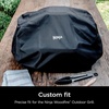 Ninja Woodfire Grill Cover for OG300 & OG700 Series, Water-Resistant, Black | Ninja Woodfire Grill Cover is UV & water-resistant with a snug, drawstring fit for OG300 & OG700 series grills(Grills)