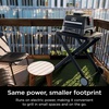 Ninja Woodfire Outdoor Grill & Smoker, 6-in-1, Air Fry, Bake, Broil, OG321 | Ninja Woodfire 6-in-1 Grill & Smoker uses wood pellets & electric power to grill steaks, smoke brisket, or air fry wings(4-in-1 Grill + Smoker)