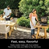 Ninja Woodfire™ Pro Outdoor Grill with Built-in Thermometer, OG751 | Ninja Woodfire Pro Grill uses wood pellets & electric power, with a built-in thermometer for perfect, no-guesswork cooking(7-in-1 Grill)