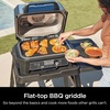 Ninja XL Woodfire Grill & Griddle Plate, for OG800/OG900, Ceramic, Black | Ninja Woodfire XL Grill & Griddle Plate grills and griddles at once offering a spacious ceramic surface to serve a crowd(Griddle Plate)