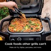 Ninja XSKGRDPLT Woodfire, Outdoor Flat Top Griddle Plate, Compatible with Ninja Woodfire Grills (OG700 series), Ceramic Coating, Insert, Black/Grey | Ninja Woodfire Griddle Plate clicks into your grill for even, edge-to-edge searing and easy-clean nonstick cooking(14.6″ x 11″ x 2.2″)