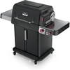 Ninja FlexFlame Grill & Smoker, Electric & Propane, 5-in-1, Steel,PG301 | Ninja FlexFlame is a 5-in-1 grill, smoker & griddle with precise 200-600°F control, fitting 3 chickens or 4 rib racks(Black)