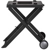 Ninja XSKSTAND Woodfire Collapsible Outdoor Grill Stand, Compatible with Ninja Woodfire Grills (OG700 Series), Foldable, Side Utensil Holder, Weather-Resistant, Black | Ninja Woodfire Grill Stand collapses for storage, locks in securely, rolls on wheels, with 3 utensil hooks(Works with OG700 series)