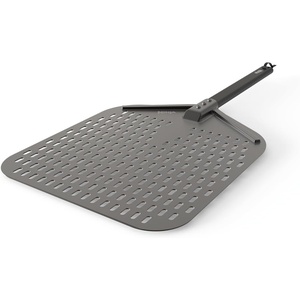 Ninja FlexFlame 16’’ Artisan Pizza Stone, Cordierite, 5-Minute Pizzas, 600F | Ninja FlexFlame 16″ Pizza Stone makes 5-minute pizzas, calzones & artisan breads at up to 600°F(Pizza Peel)