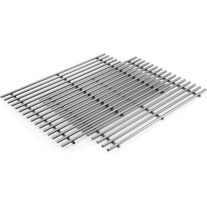 Ninja FlexFlame Expandable Roast & Smoke Rack for PG300, Steel, Holds 15lbs | Ninja FlexFlame Roast & Smoke Rack doubles indirect cooking capacity, fitting 3 rib racks or 15 lbs of food(Grill Grates – 2 pack)