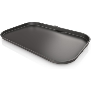 Ninja XL Woodfire Grill & Griddle Plate, for OG800/OG900, Ceramic, Black | Ninja Woodfire XL Grill & Griddle Plate grills and griddles at once offering a spacious ceramic surface to serve a crowd(Griddle Plate)
