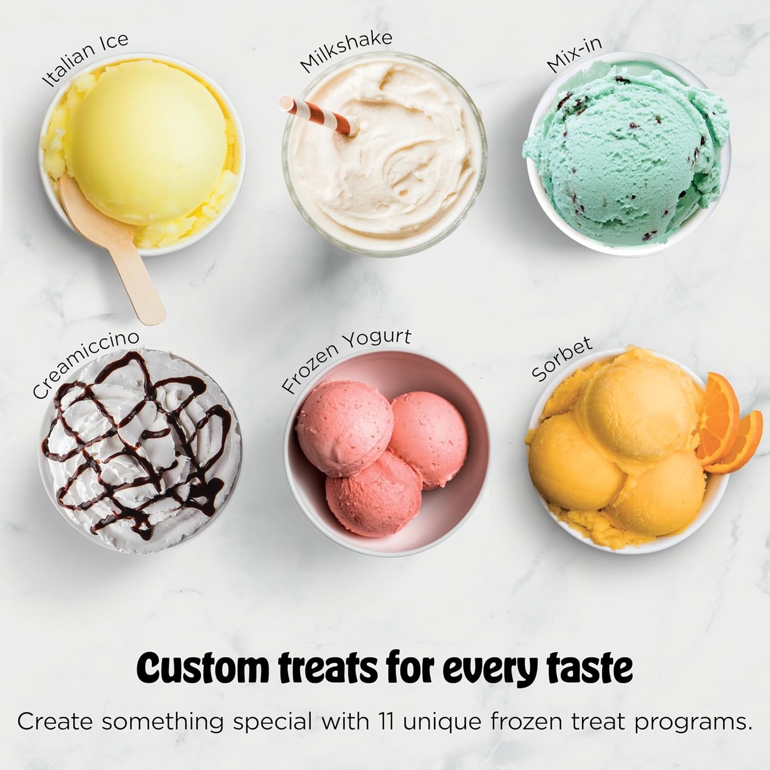 image:imageNinja CREAMi XL Deluxe 11in1 Ice Cream amp Frozen Treat Maker NC501 Ninja CREAMi XL Deluxe turns almost anything into ice cream sorbet amp gelato with 24 oz XL Tubs for the whole familyCREAMi Deluxe 11in1 w 2 Pints Silver