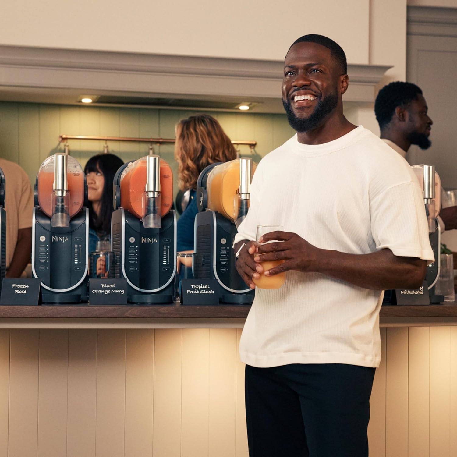 image:imageNinja SLUSHi XL Smart Frozen Drink Maker and SLUSHi Machine with SlushAssist Technology 128 Oz Capacity Sodas Margaritas Frappes Milkshakes and More Crema FS601BR SMARTER Slushing BETTER Hosting No ice needed SlushAssist Technology XL 128 oz vessel 10 servingsSLUSHi