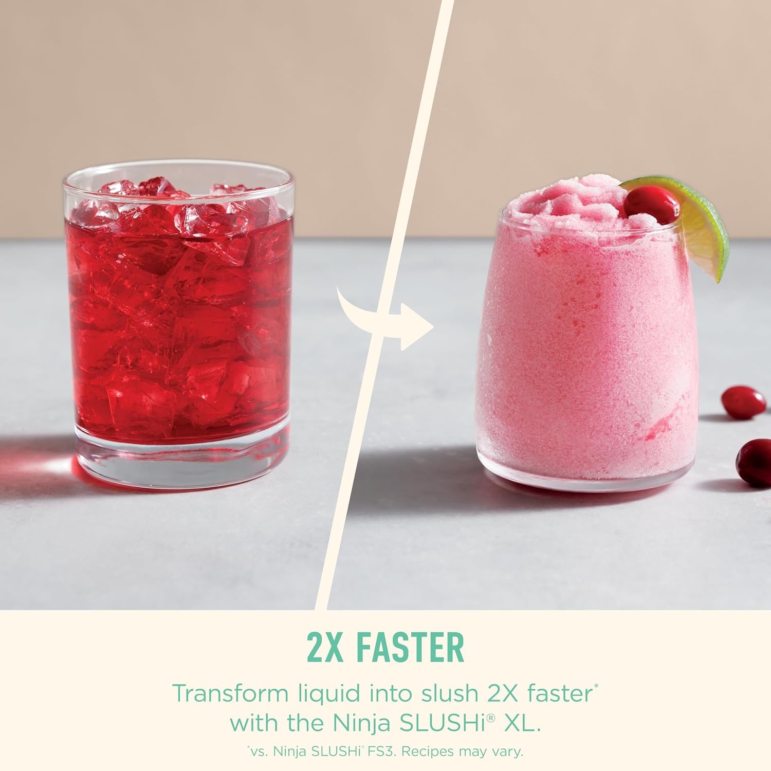 image:imageNinja SLUSHi XL Smart Frozen Drink Maker and SLUSHi Machine with SlushAssist Technology 128 Oz Capacity Sodas Margaritas Frappes Milkshakes and More Crema FS601BR SMARTER Slushing BETTER Hosting No ice needed SlushAssist Technology XL 128 oz vessel 10 servingsSLUSHi XL Smart Crema