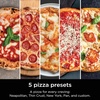 Ninja | Outdoor Pizza Oven with 19.5″ Perforated Pizza Peel | Includes 12″ Pizza Stone & 12″ Bake Pan | 5 Pizza Presets Neapolitan, Thin Crust, New York, Pan & Custom | 700F Max Temp | Electric(Pizza Oven + Peel)
