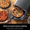 Ninja | Outdoor Pizza Oven with 19.5″ Perforated Pizza Peel | Includes 12″ Pizza Stone & 12″ Bake Pan | 5 Pizza Presets Neapolitan, Thin Crust, New York, Pan & Custom | 700F Max Temp | Electric(Pizza Oven + Peel)