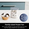 Ninja CREAMi Deluxe Ice Cream & Frozen Treat Maker, Includes (4) Family-Sized 24 oz. Tubs, for Ice Cream, Sorbet, Milkshakes, Frozen Yogurt, & More, 11-in-1, XL Capacity, Silver(CREAMi Deluxe + (4) 24oz. Pints)