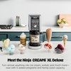 Ninja CREAMi XL Deluxe 11-in-1 Ice Cream & Frozen Treat Maker, NC501 | Ninja® CREAMi® XL Deluxe turns almost anything into ice cream, sorbet & gelato, with 24 oz. XL Tubs for the whole family.(CREAMi Deluxe 11-in-1 w/ 2 Pints (Silver))