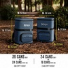 Ninja FrostVault Go 23 Litre 36-Can Backpack Outdoor Soft Cooler with Cold Dry Zone, Keeps ice for up to 24 Hours, Navy FF136EUUKNV