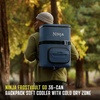 Ninja FrostVault Go 23 Litre 36-Can Backpack Outdoor Soft Cooler with Cold Dry Zone, Keeps ice for up to 24 Hours, Navy FF136EUUKNV