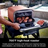 Ninja OO101 Woodfire 8-in-1 Outdoor Oven, Pizza Oven, 700°F, BBQ Smoker, Portable, Electric, Terracotta Red with XSKOPPL Pizza Peel+XSKOCVR Cover + XSKOP2R Woodfire Pellets(Starter: Oven  Cover  Peel  Pellets)