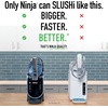 Ninja SLUSHi Professional Frozen Drink Maker with RapidChill Technology, 88 oz. Frozen Drink & Slushie Machine, 5 Preset Programs, Frozen Margaritas, Frappés, and More, Margarita, FS301TG