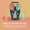 Ninja SLUSHi Twist Smart Frozen Drink Maker with Dual SlushAssist, FS701GN | 2 SLUSHI MACHINES IN 1, Serve separately or twist together, Dual SlushAssist Technology, 10+ Servings, two 72 oz vessel