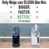 Ninja SLUSHi XL Smart Frozen Drink Maker and SLUSHi Machine, with SlushAssist Technology, 128 Oz Capacity, Sodas, Margaritas, Frappes, Milkshakes and More, Crema, FS601BR | SMARTER Slushing, BETTER Hosting, No ice needed, SlushAssist Technology, XL 128 oz vessel, 10+ servings(SLUSHi)