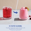 Ninja SLUSHi XL Smart Frozen Drink Maker and SLUSHi Machine, with SlushAssist Technology, 128 Oz Capacity, Sodas, Margaritas, Frappes, Milkshakes and More, Crema, FS601BR | SMARTER Slushing, BETTER Hosting, No ice needed, SlushAssist Technology, XL 128 oz vessel, 10+ servings(SLUSHi Max XXL)