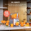 Ninja SLUSHi XL Smart Frozen Drink Maker and SLUSHi Machine, with SlushAssist Technology, 128 Oz Capacity, Sodas, Margaritas, Frappes, Milkshakes and More, Crema, FS601BR | SMARTER Slushing, BETTER Hosting, No ice needed, SlushAssist Technology, XL 128 oz vessel, 10+ servings(SLUSHi Max XXL)