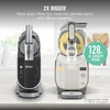 Ninja SLUSHi XL Smart Frozen Drink Maker and SLUSHi Machine, with SlushAssist Technology, 128 Oz Capacity, Sodas, Margaritas, Frappes, Milkshakes and More, Crema, FS601BR | SMARTER Slushing, BETTER Hosting, No ice needed, SlushAssist Technology, XL 128 oz vessel, 10+ servings(SLUSHi XL Smart (Crema))