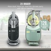 Ninja SLUSHi XL Smart Frozen Drink Maker and SLUSHi Machine, with SlushAssist Technology, 128 Oz Capacity, Sodas, Margaritas, Frappes, Milkshakes and More, Crema, FS601BR | SMARTER Slushing, BETTER Hosting, No ice needed, SlushAssist Technology, XL 128 oz vessel, 10+ servings(SLUSHi XL Smart (Green))