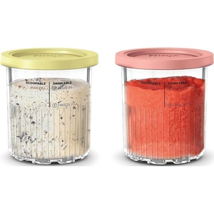 Ninja CREAMi XL Deluxe 11-in-1 Ice Cream & Frozen Treat Maker, NC501 | Ninja® CREAMi® XL Deluxe turns almost anything into ice cream, sorbet & gelato, with 24 oz. XL Tubs for the whole family.(CREAMi Deluxe NC5/NC6 -2 pack)