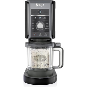 Ninja (Refurbished) NC501 CREAMi Deluxe 11-in-1 Ice Cream & Frozen Treat Maker with 2 XL Family Size Pint Containers, Black (Renewed)