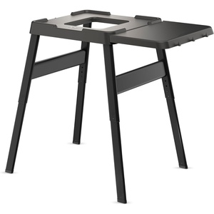Ninja Woodfire Adjustable Stand & Side Table, Electric Outdoor Oven & BBQ Grill, Heavy-Duty Outdoor Cooking Table & Pizza Oven, 4718J800EUUK, Black | Outdoor Oven & Grill Stand, Heavy Duty Outdoor Cooking Table and Pizza Oven Stand, 4718J800EUUK(Stand & Side Table)