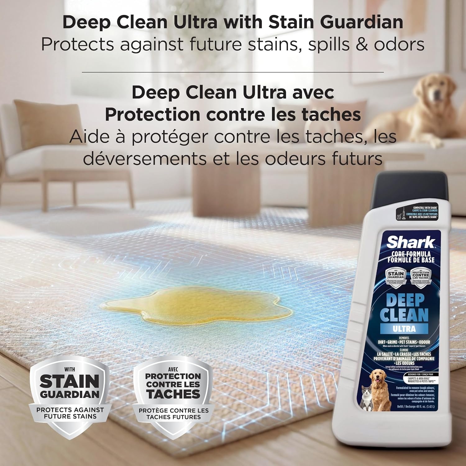 image:imageShark CarpetForce Lightweight Upright Carpet amp Area Rug Cleaner EX501BRN For Carpets amp Area Rugs Lightweight Two Modes DirtDisrupt Brushroll Deep Clean Ultra Dirt amp Odor RemoverCarpetForce