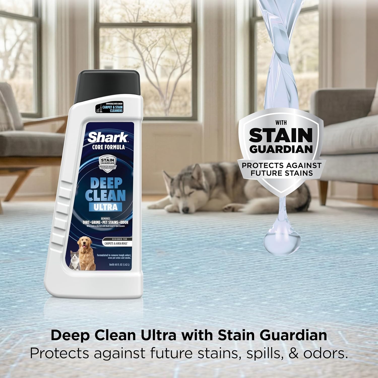 image:imageShark CarpetForce Lightweight Upright Carpet amp Area Rug Cleaner EX501BRN For Carpets amp Area Rugs Lightweight Two Modes DirtDisrupt Brushroll Deep Clean Ultra Dirt amp Odor RemoverCarpetForce HairPro