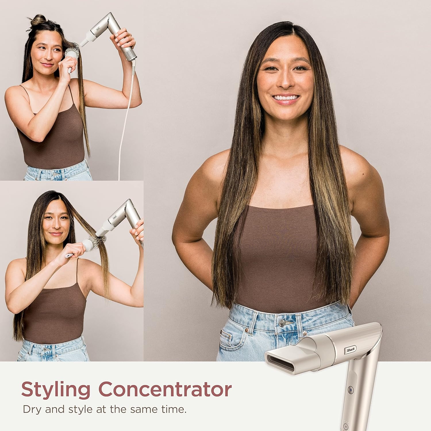 image:imageShark FlexStyle Air MultiStyler amp Drying System Coanda Copper HD433CP No Heat Damage One Twist between Dryer amp Styler 4 Heat3 Airflow Settings Cool ShotFlexstyleCurly Coily Hair