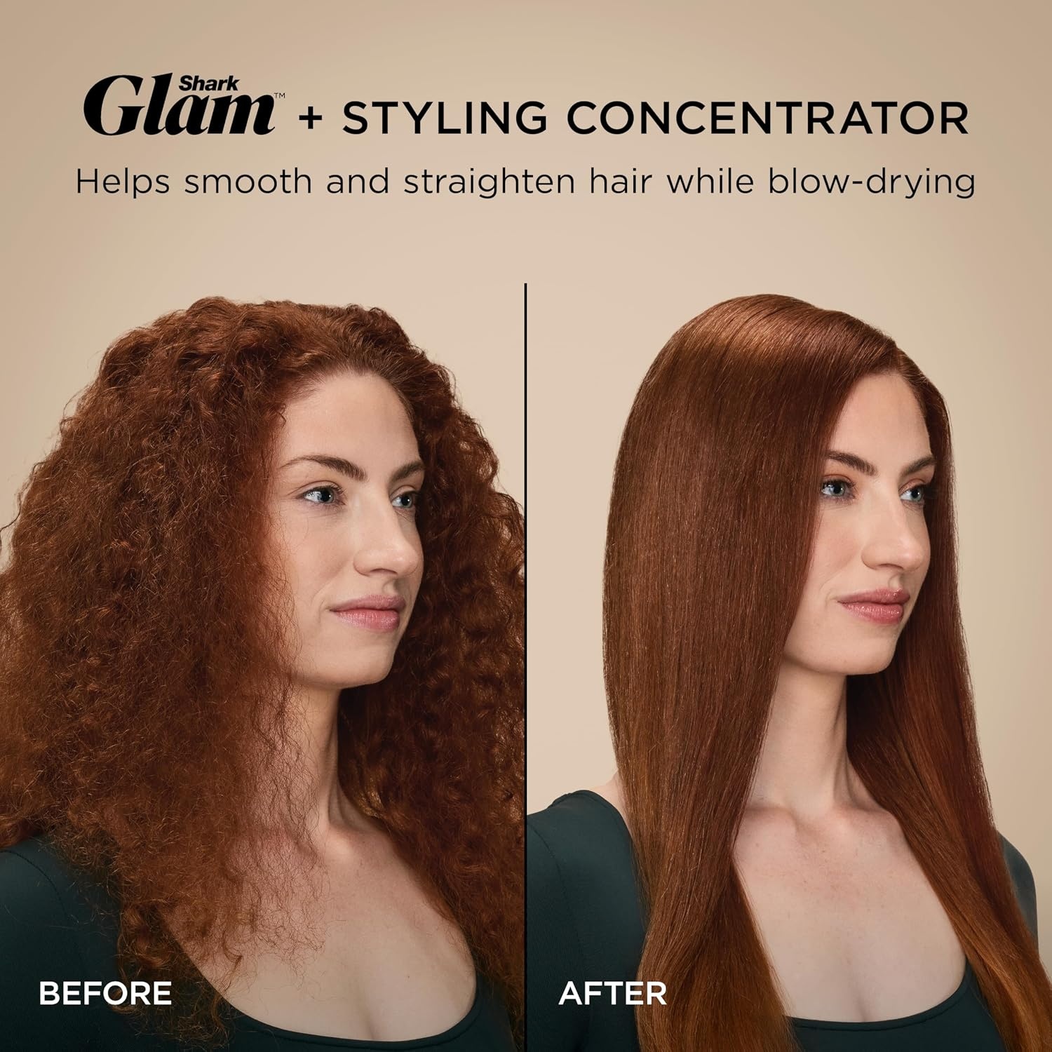 image:imageShark FlexStyle Glam CeramicPowerful Air StylingDrying System HD6052SPK Silki Straightener Glossi Air Glosser WideTooth Comb amp Diffuser Scalp ShieldStraight Wavy Hair Gold