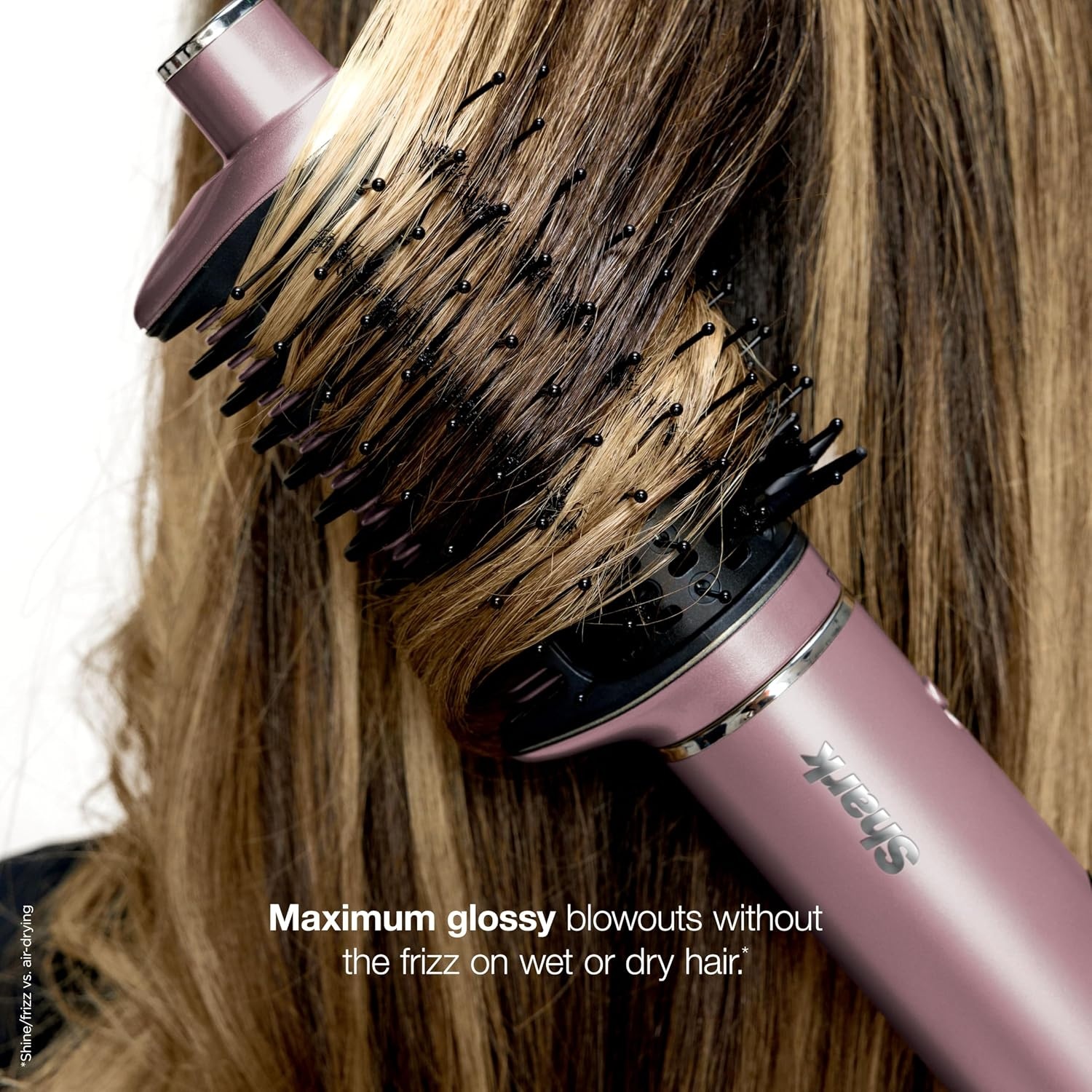 image:imageShark FlexStyle Glam CeramicPowerful Air StylingDrying System HD6052SPK Silki Straightener Glossi Air Glosser WideTooth Comb amp Diffuser Scalp ShieldCurly Coily Hair Pink