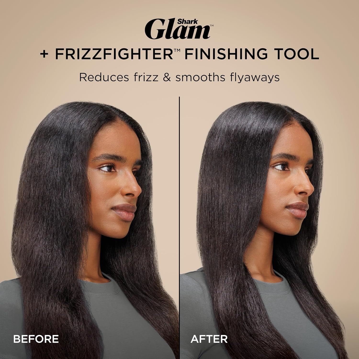 image:imageShark FlexStyle Glam CeramicPowerful Air StylingDrying System HD6052SPK Silki Straightener Glossi Air Glosser WideTooth Comb amp Diffuser Scalp ShieldStraight Wavy Hair Gold