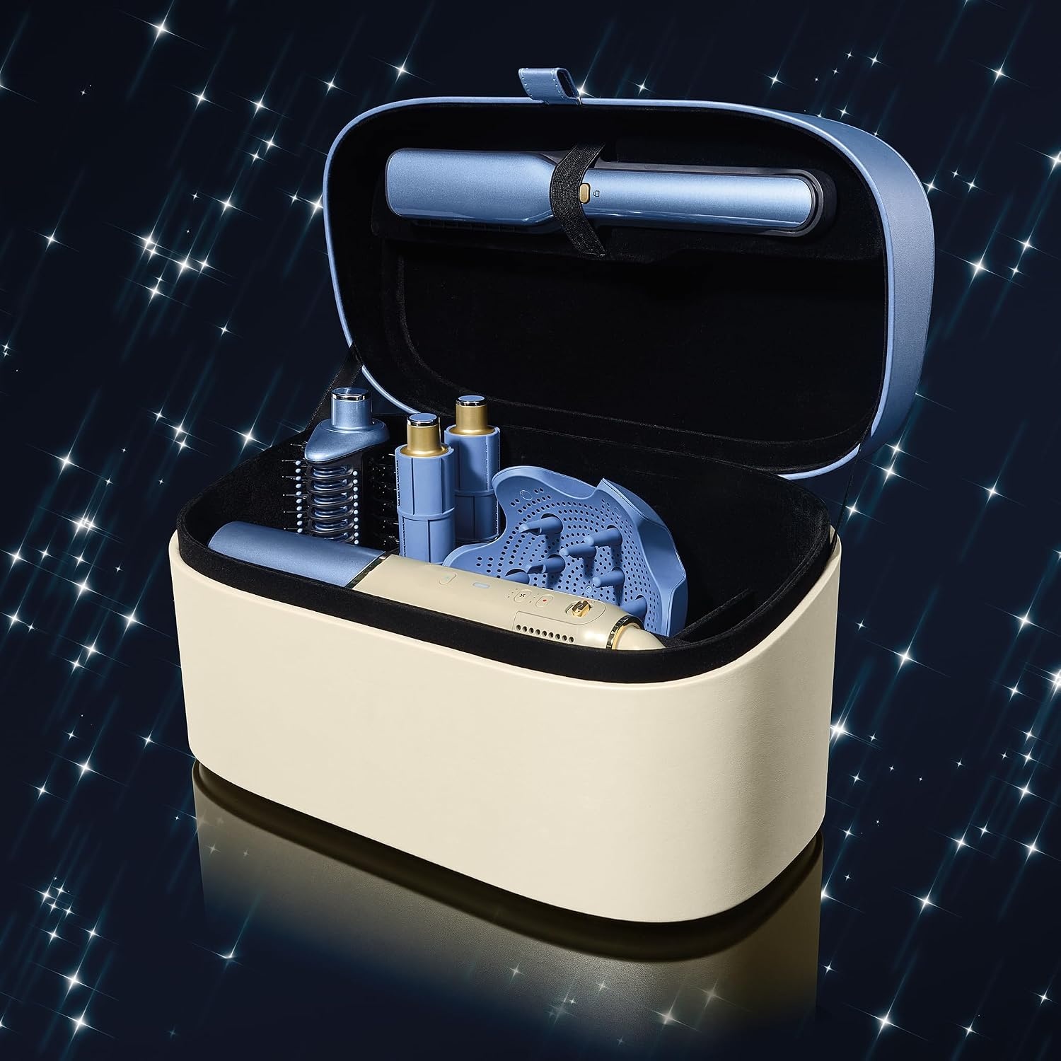 image:imageShark FlexStyle Glam CeramicPowerful Air StylingDrying System HD6052SPK Silki Straightener Glossi Air Glosser WideTooth Comb amp Diffuser Scalp ShieldStarlight Dream Special Edition