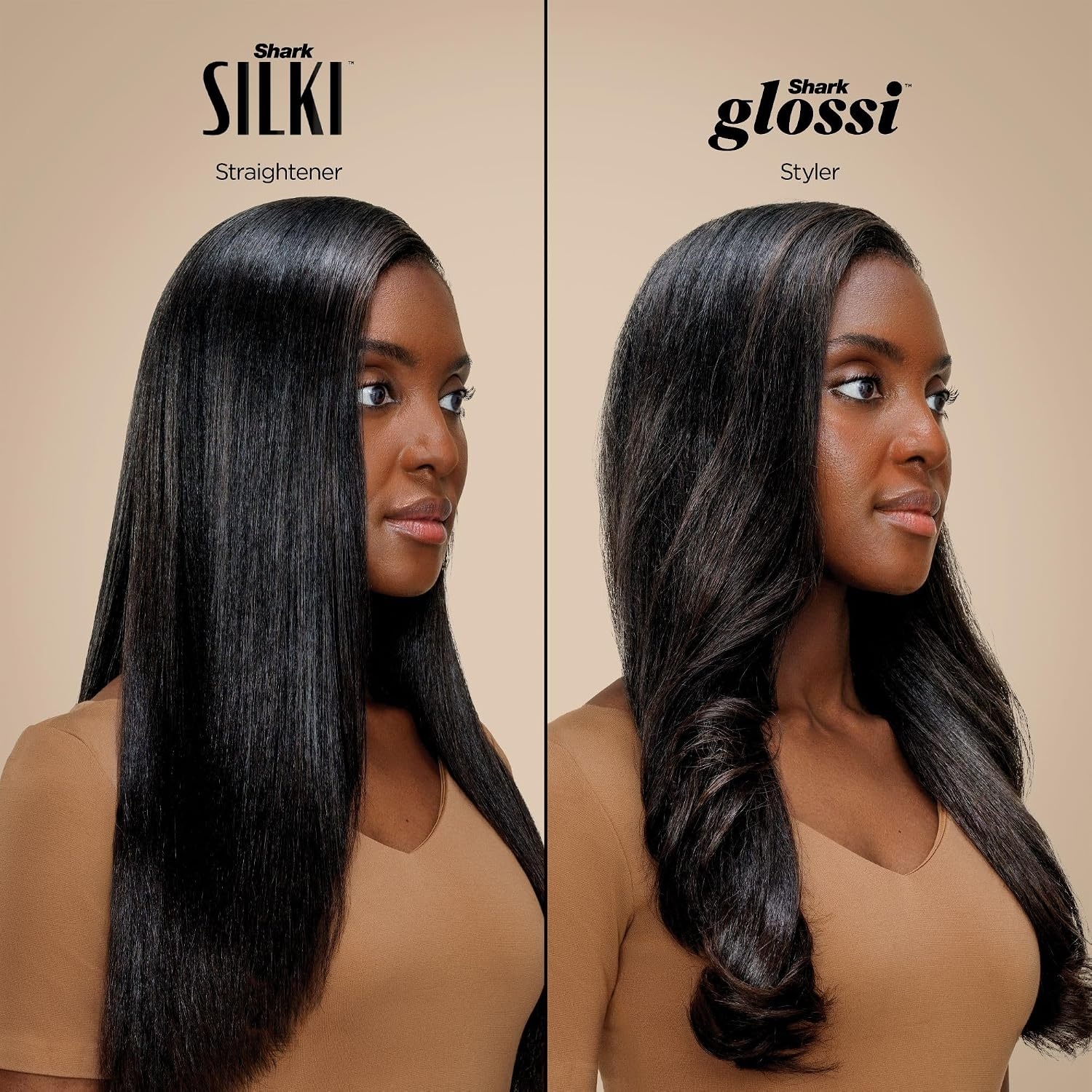image:imageShark FlexStyle Glam CeramicPowerful Air StylingDrying System HD6052SPK Silki Straightener Glossi Air Glosser WideTooth Comb amp Diffuser Scalp ShieldStraight Wavy Hair Pink
