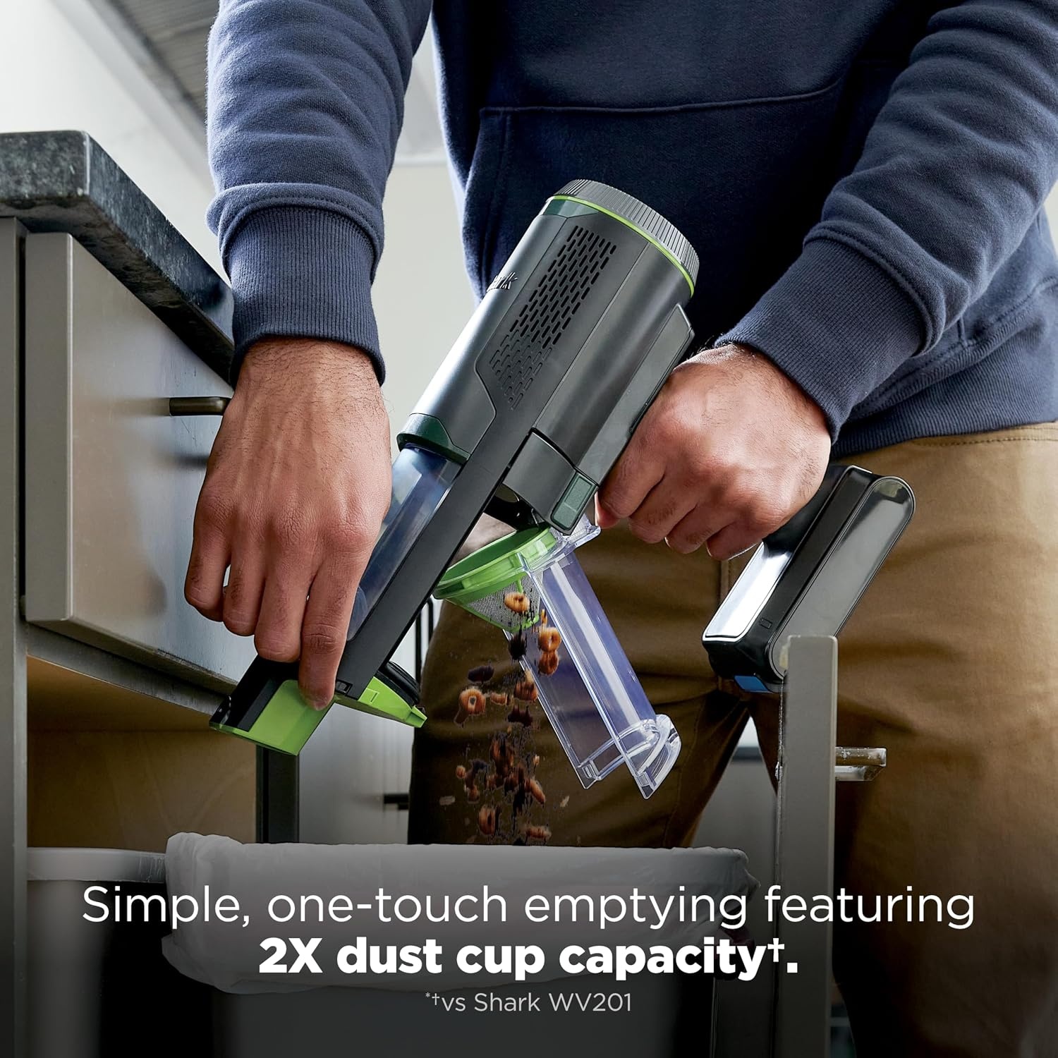 image:imageShark UltraCyclone Pet Pro Plus Cordless Handheld Vacuum Brown CH951BR1 Powerful Suction Portable Vacuum for Car amp Home Pet Power Brush Crevice Tool Scrubbing Brush XL Dust CupCharcoal