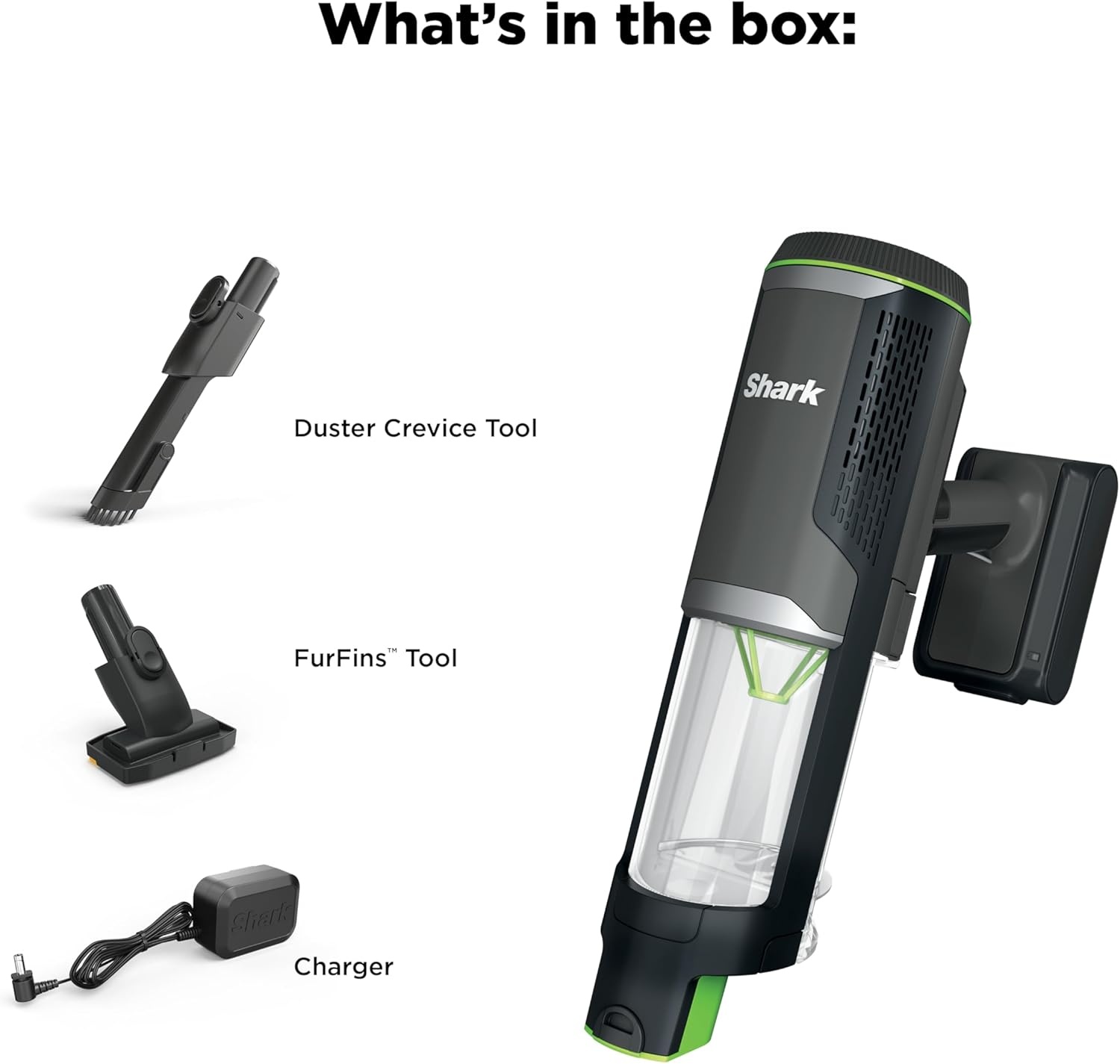 image:imageShark UltraCyclone Pet Pro Plus Cordless Handheld Vacuum Brown CH951BR1 Powerful Suction Portable Vacuum for Car amp Home Pet Power Brush Crevice Tool Scrubbing Brush XL Dust CupCharcoal