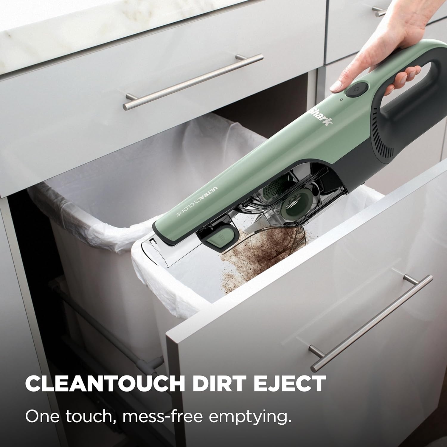 image:imageShark UltraCyclone Pet Pro Plus Cordless Handheld Vacuum Brown CH951BR1 Powerful Suction Portable Vacuum for Car amp Home Pet Power Brush Crevice Tool Scrubbing Brush XL Dust CupGreen
